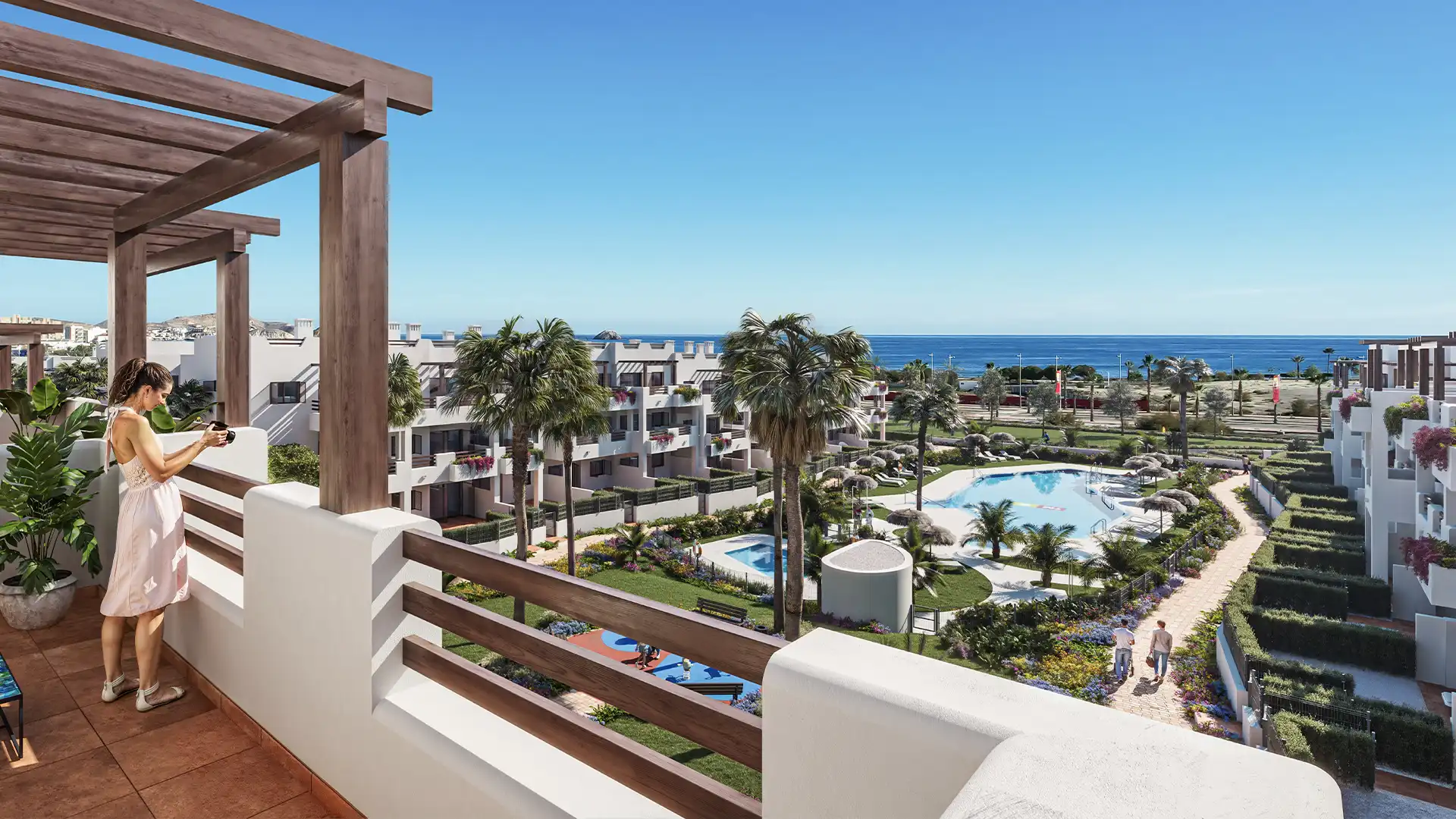Àtic amb piscina en venda a San Juan de los Terreros, imagen 5