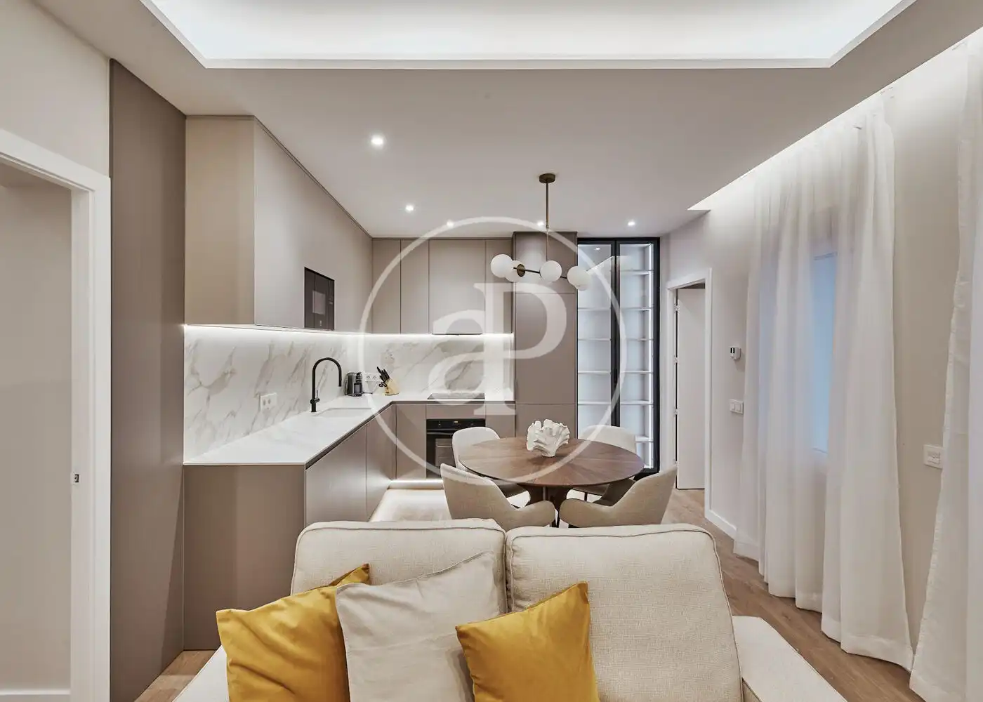 Sala de estar de Piso en venta en Madrid con Aire acondicionado, Calefacción y Amueblado