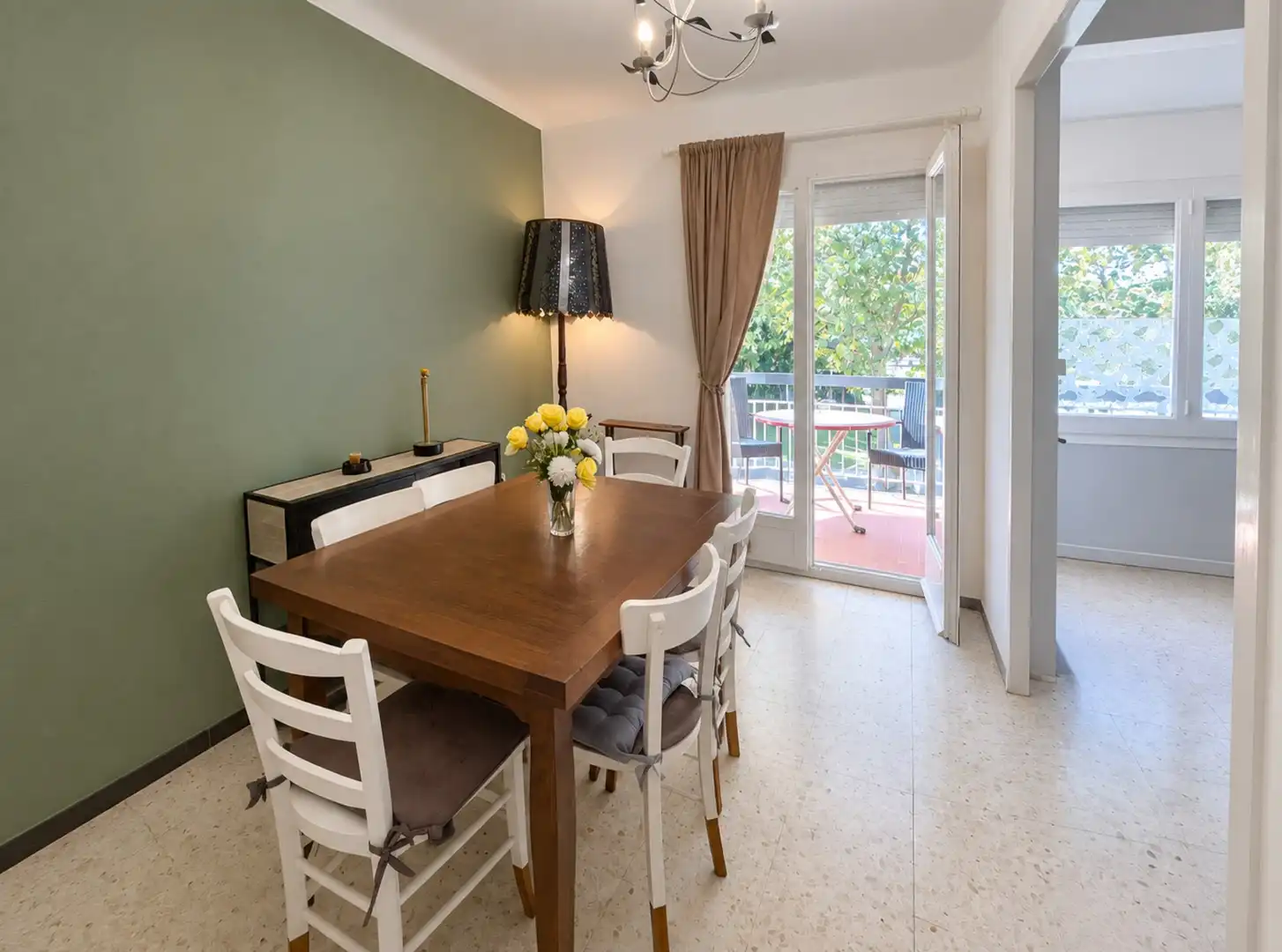 Dining room of Flat for sale in Llançà  with Terrace and Furnished