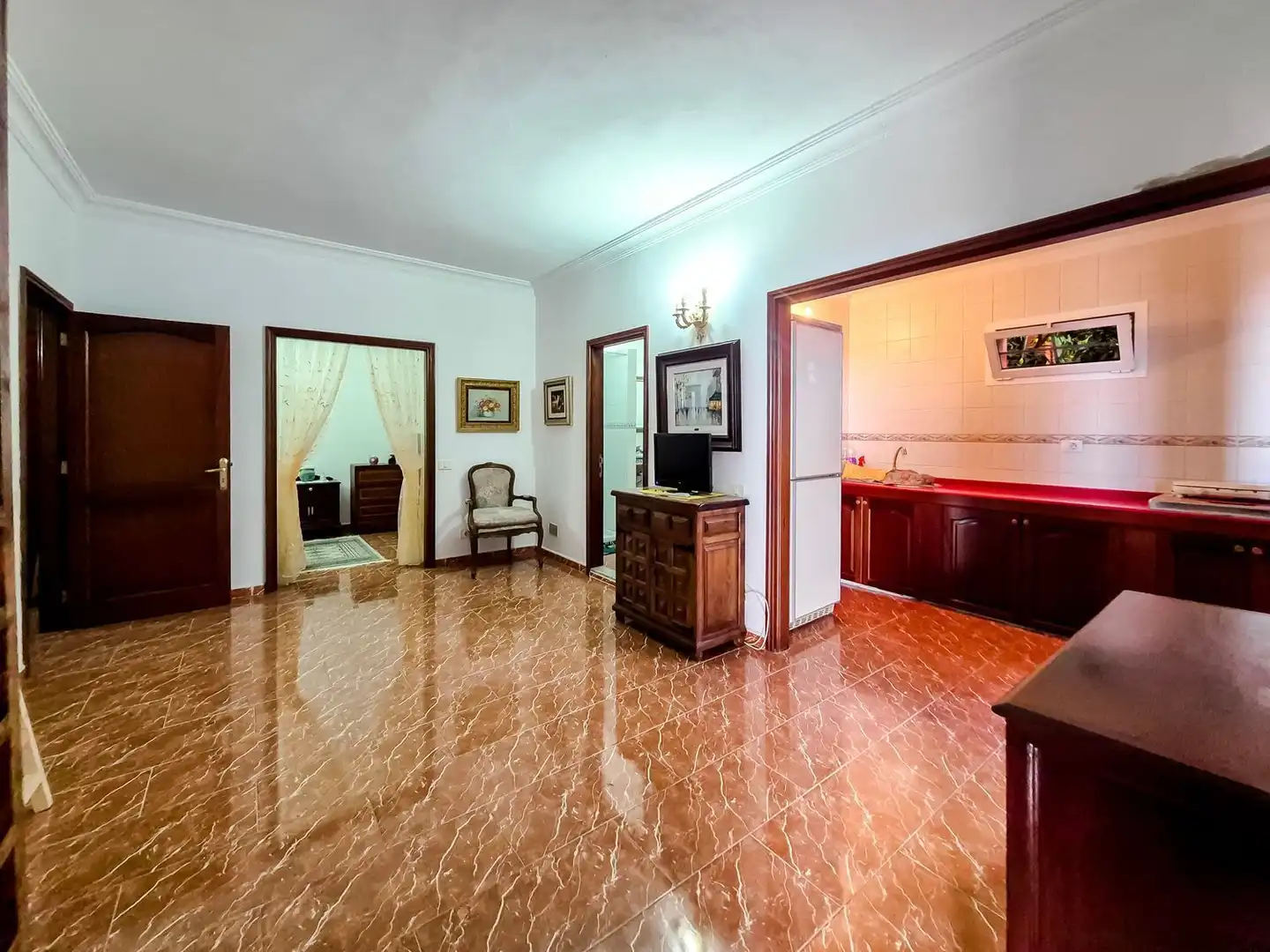 Sala de estar de Casa o chalet en venta en Santa Brígida con Jardín privado, Terraza y Trastero