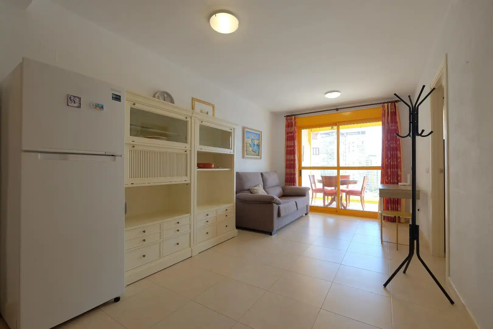 Sala de estar de Apartamento en venta en Calpe / Calp con Calefacción y Piscina