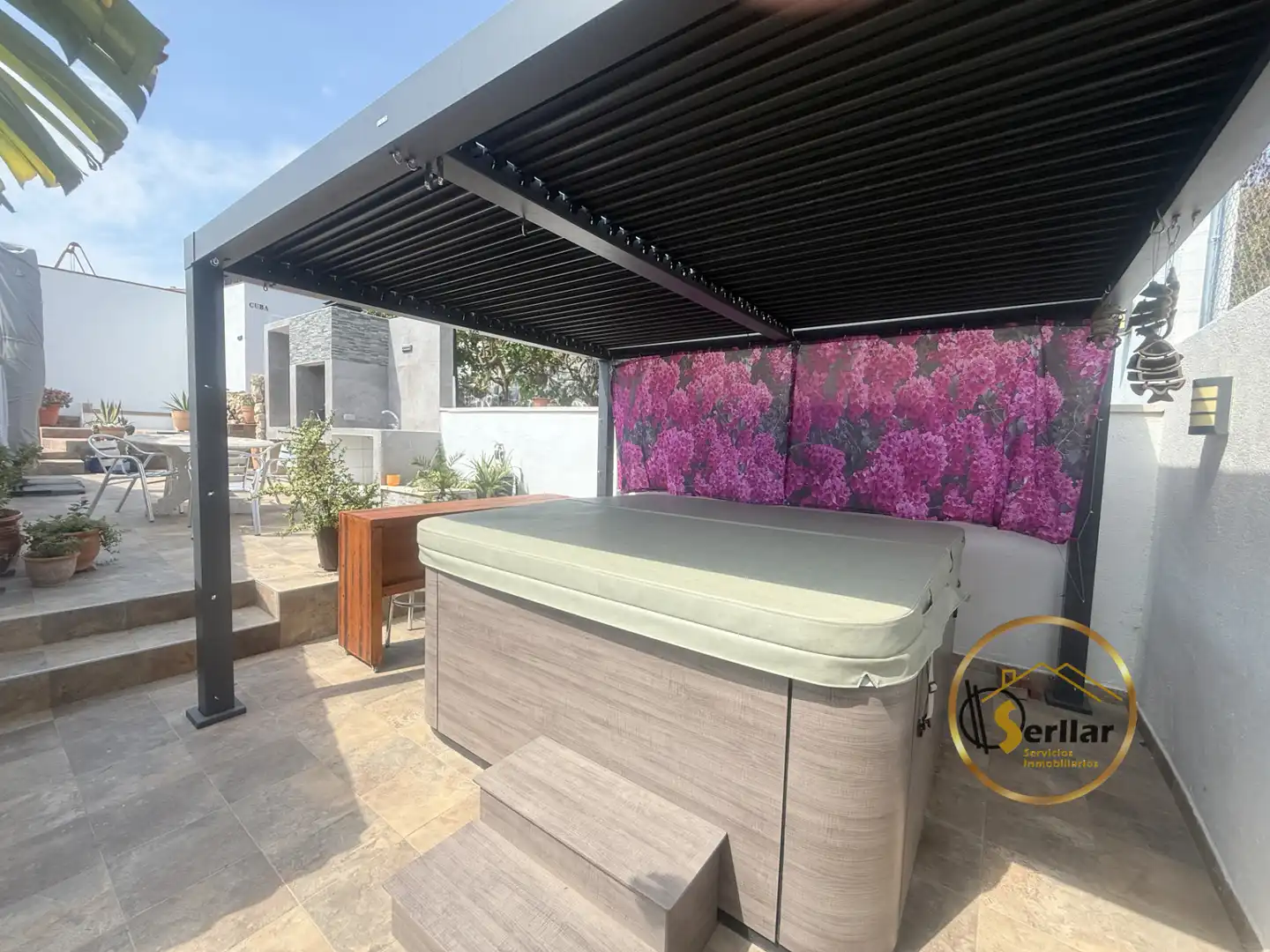 Terrasse von Haus oder Chalet zum Verkauf in Calafell mit Klimaanlage, Heizung und Privatgarten