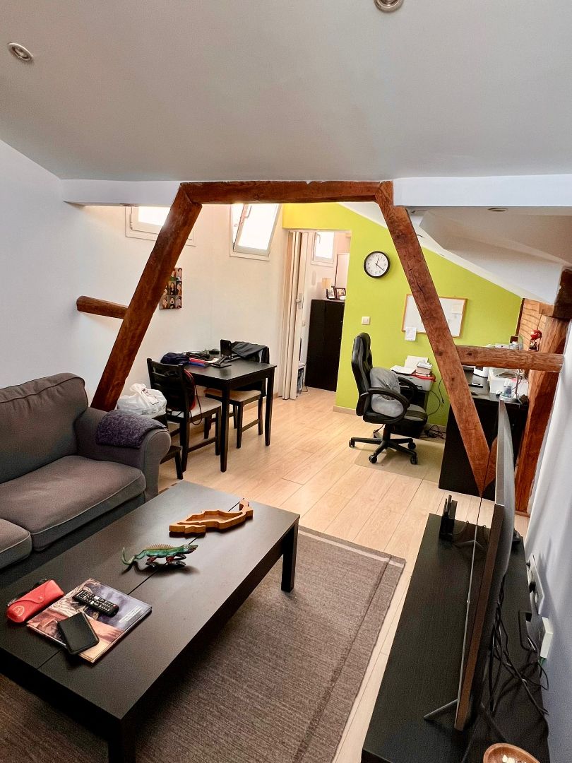 Sala de estar de Piso en venta en  Madrid Capital con Aire acondicionado, Calefacción y Lavadora