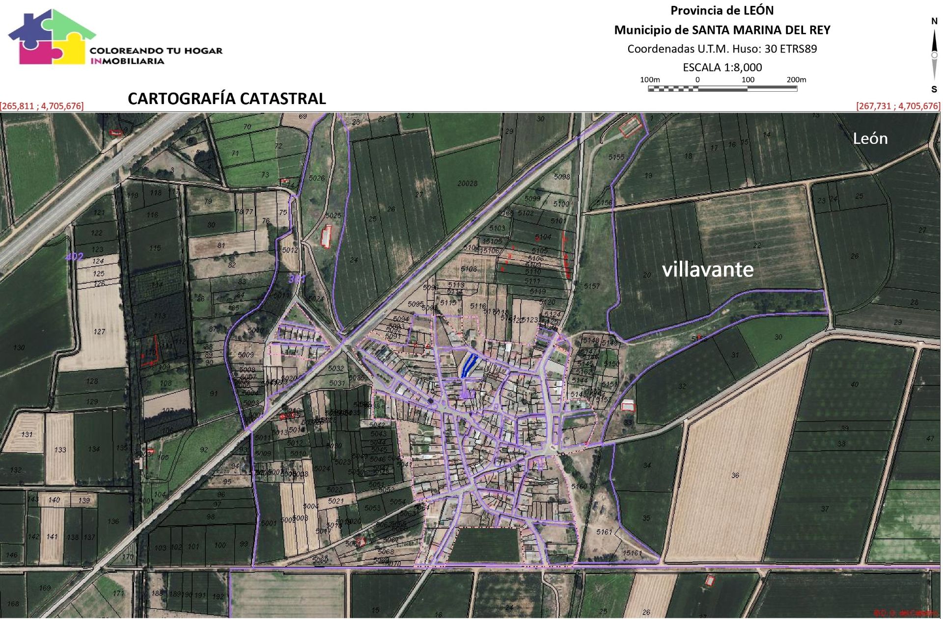 Exterior view of Residential for sale in Santa Marina del Rey