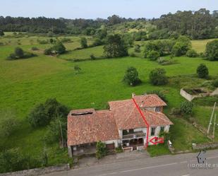 Exterior view of Single-family semi-detached for sale in Ribadesella  with Private garden