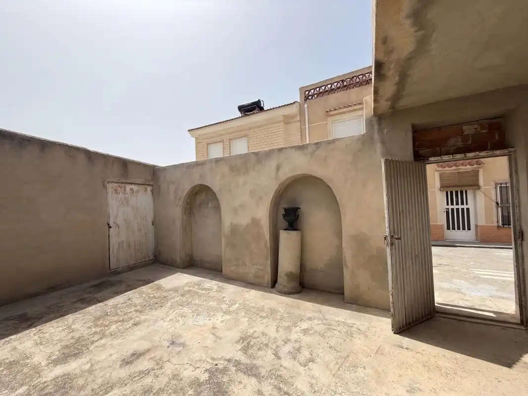 Vista exterior de Casa adosada en venta en Abanilla con Calefacción, Terraza y Trastero