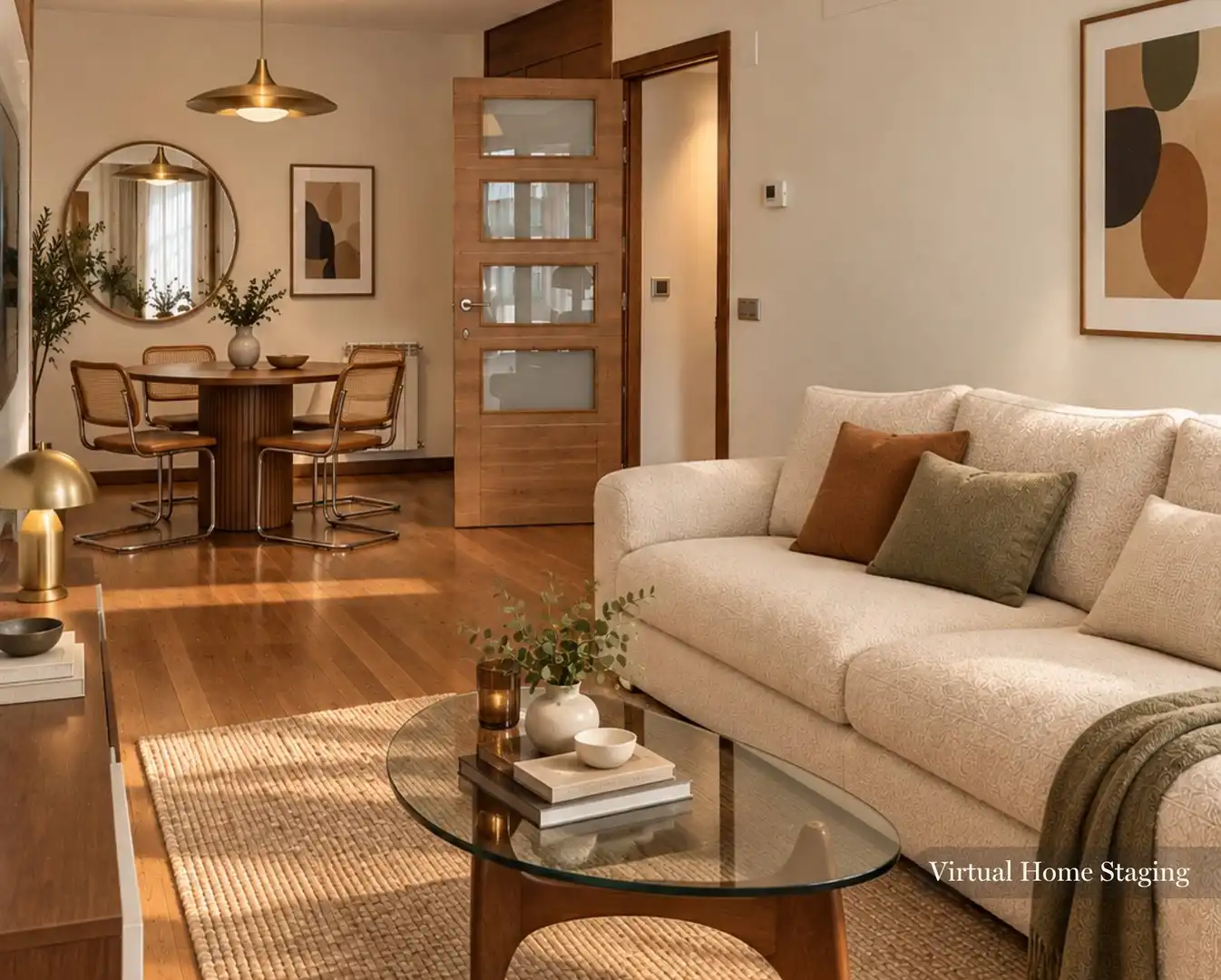 Sala de estar de Piso en venta en Madrid con Calefacción, Jardín privado y Parquet