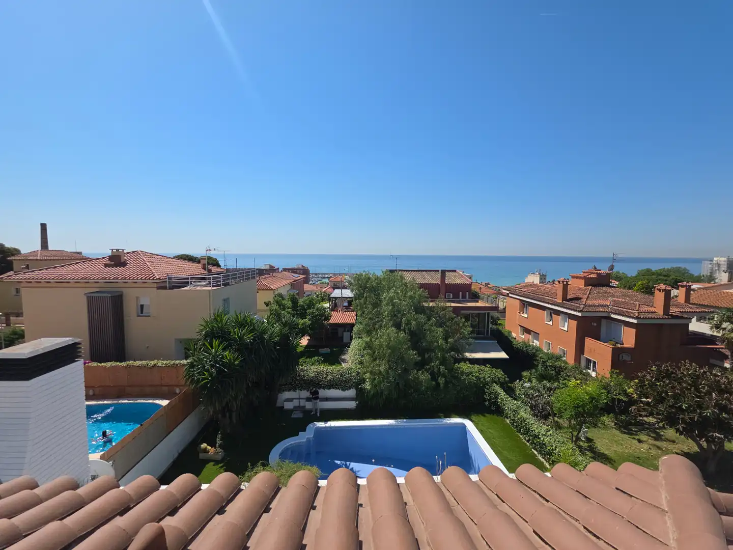 Piscina de Casa o chalet en venta en El Masnou con Calefacción, Jardín privado y Parquet