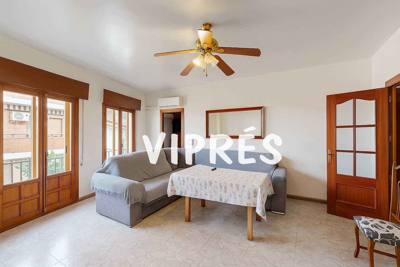 Living room of Flat for sale in Mérida  with Air Conditioner, Heating and Terrace