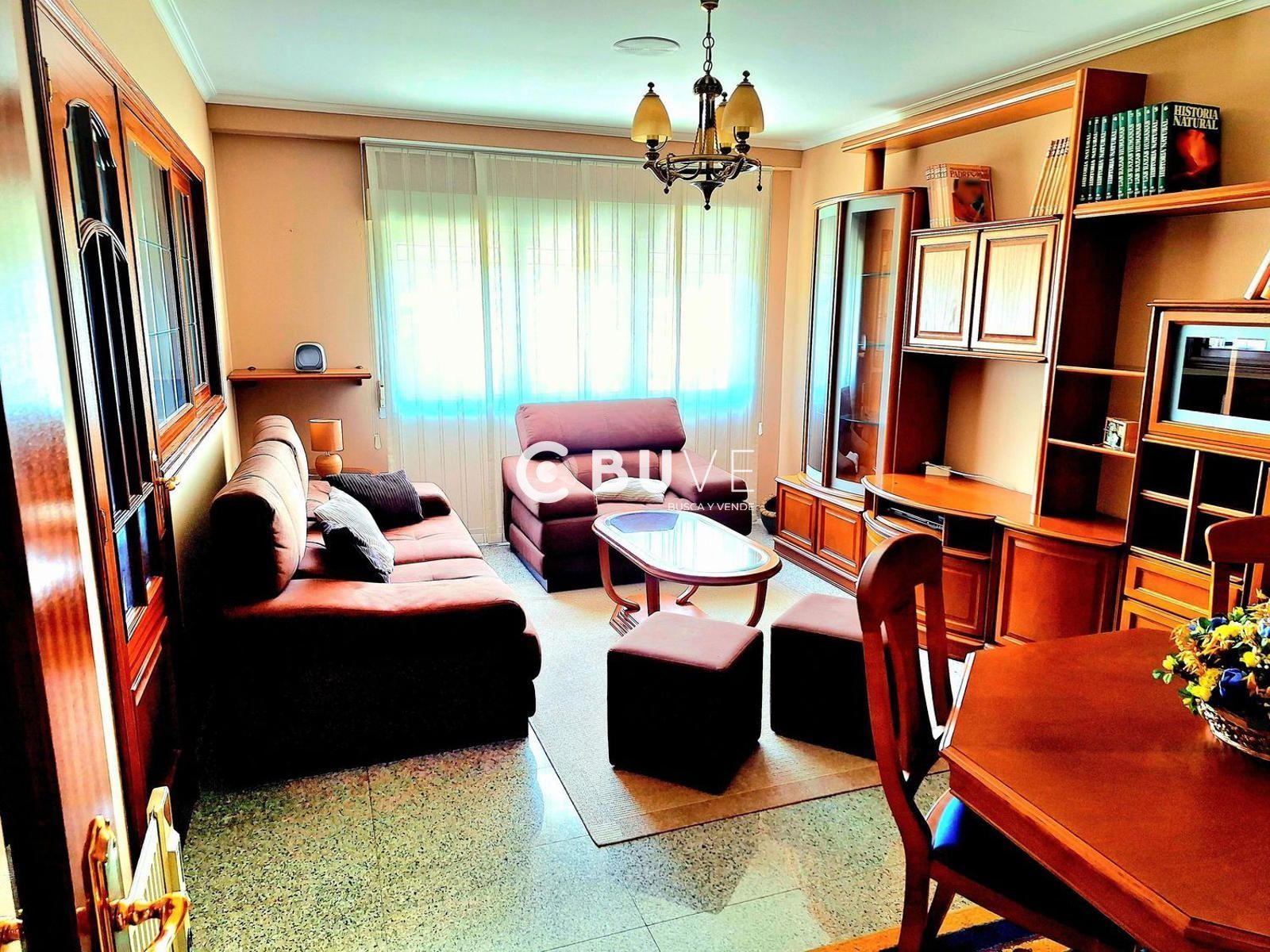 Living room of Duplex for sale in As Pontes de García Rodríguez   with Furnished