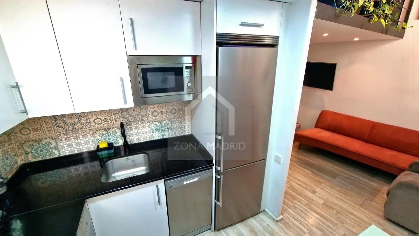 Cocina de Piso en venta en Madrid con Aire acondicionado, Terraza y Amueblado