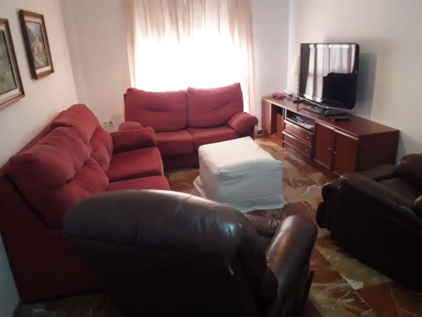 Living room of Flat for rent in Centro Internacional