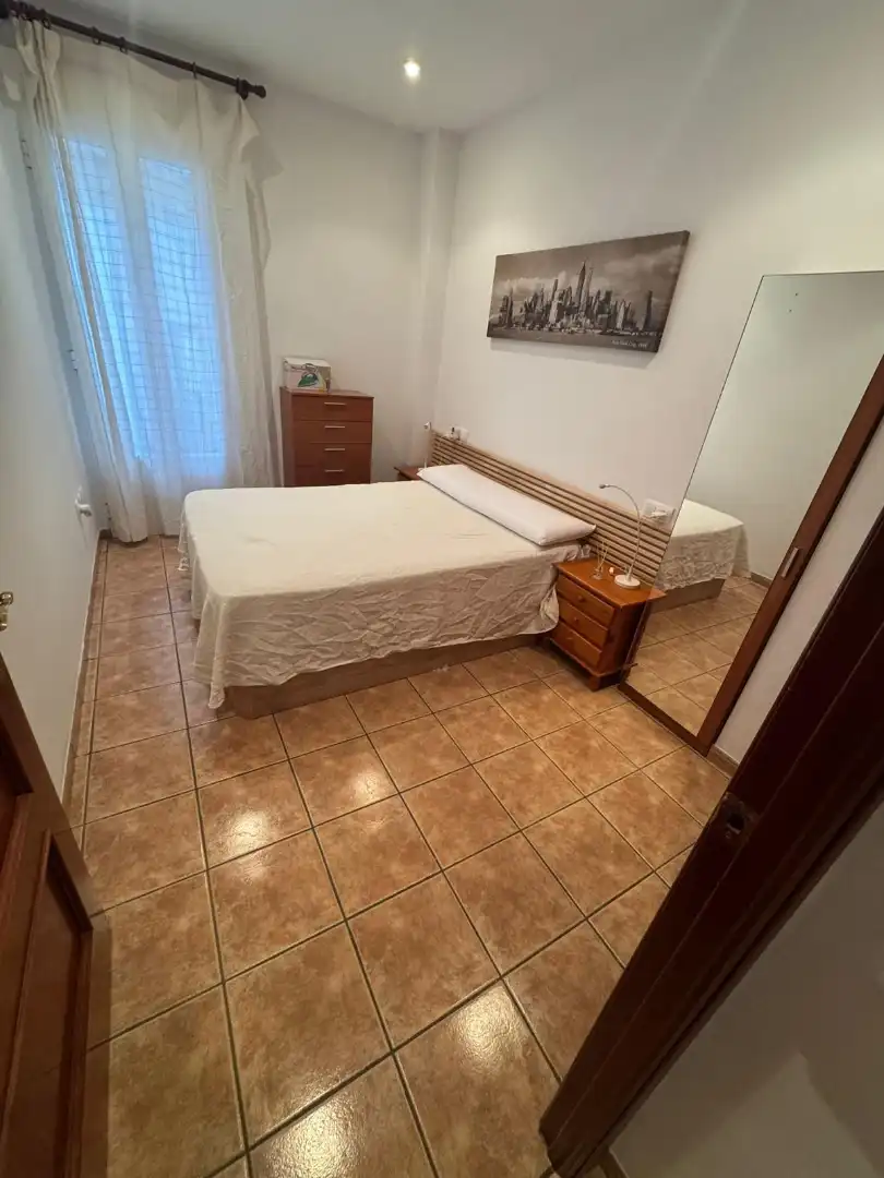 Bedroom of Flat for rent in Almendralejo  with Air Conditioner, Furnished and Washing machine