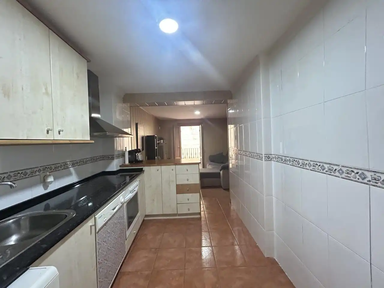 Kitchen of Flat for sale in Valtierra  with Air Conditioner, Parquet flooring and Storage room