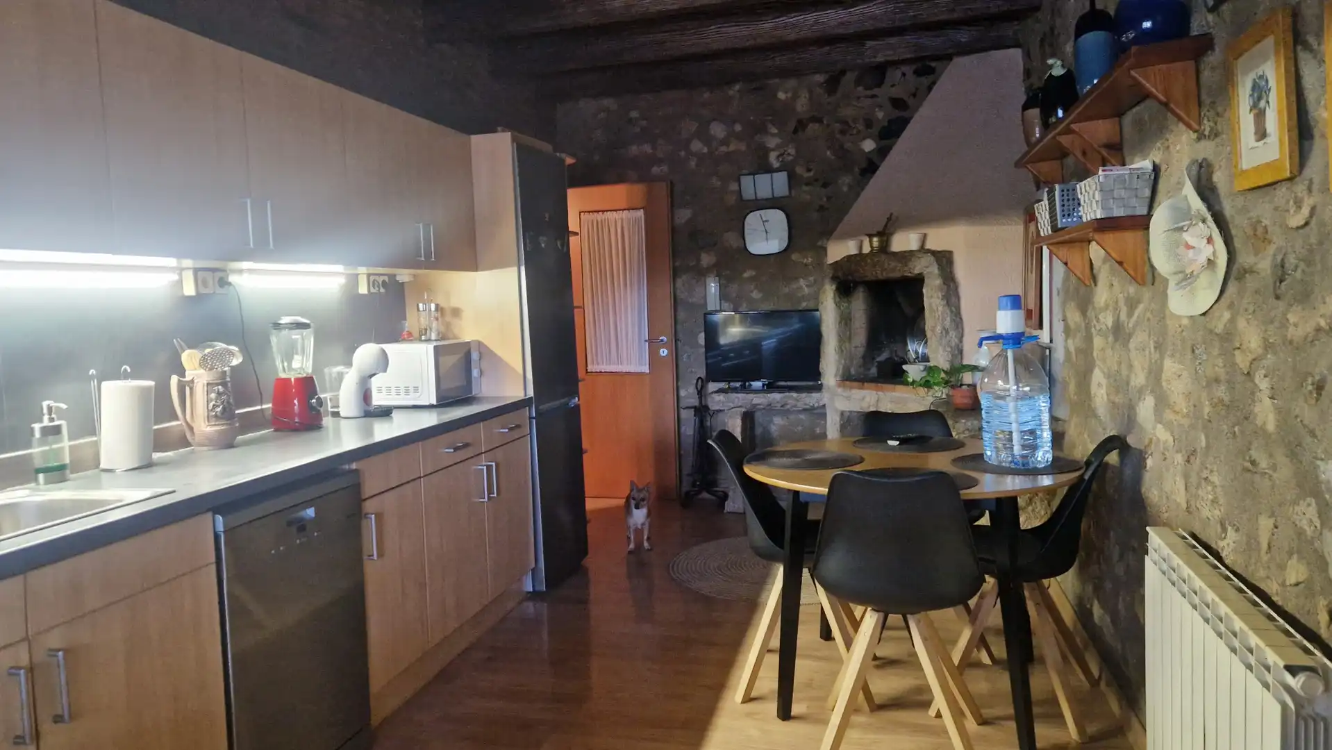 Cocina de Casa adosada en venta en Palafolls con Aire acondicionado, Calefacción y Jardín privado