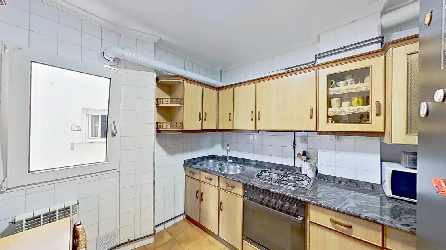 Kitchen of Flat for sale in Torrelavega   with Heating, Parquet flooring and Storage room