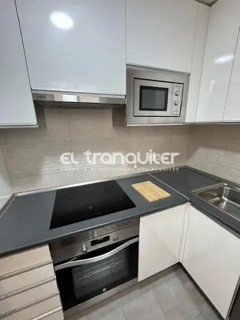 Kitchen of Flat for rent in Madrid  with Terrace and Furnished