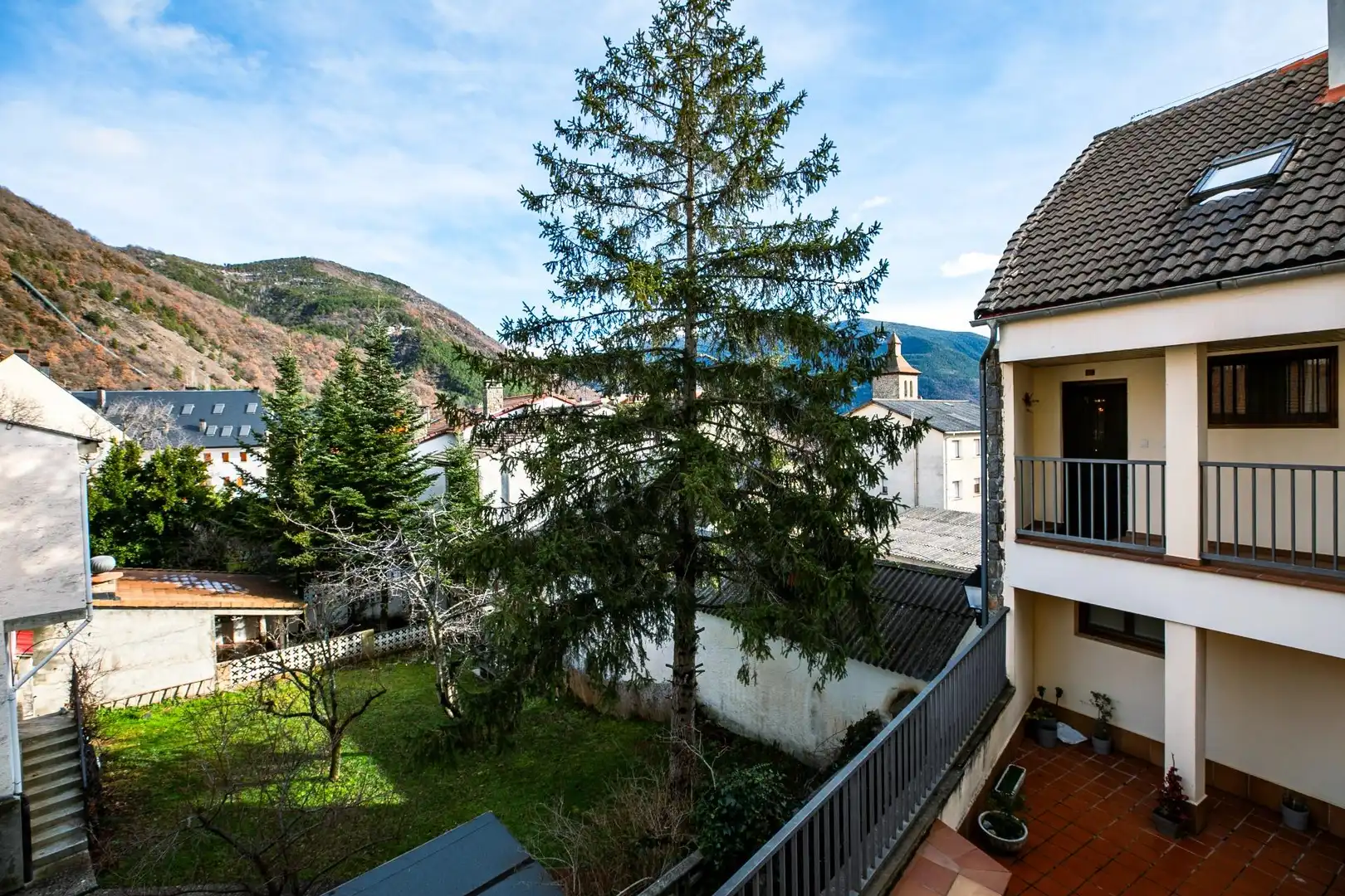 Terrasse von Maisonette zum Verkauf in Biescas mit Abstellraum, Möbliert und Alarm