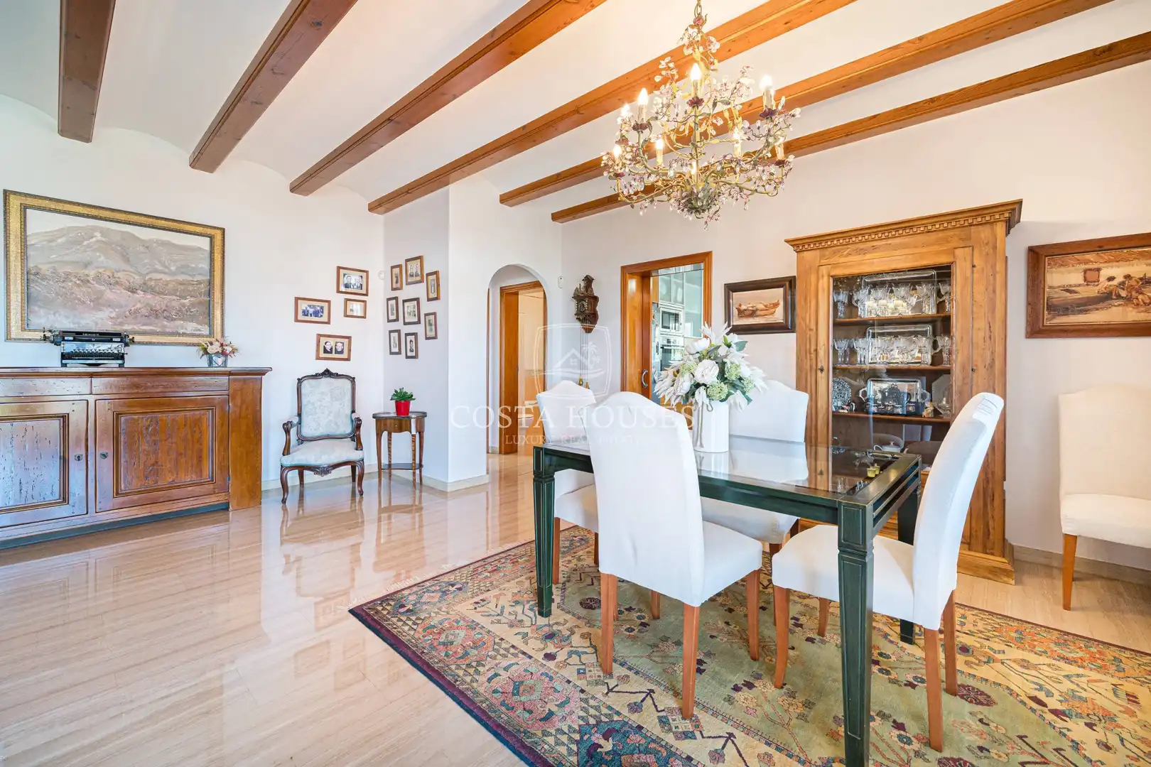 Dining room of Houses for sale in Beniarbeig  with Air Conditioner, Heating and Private garden