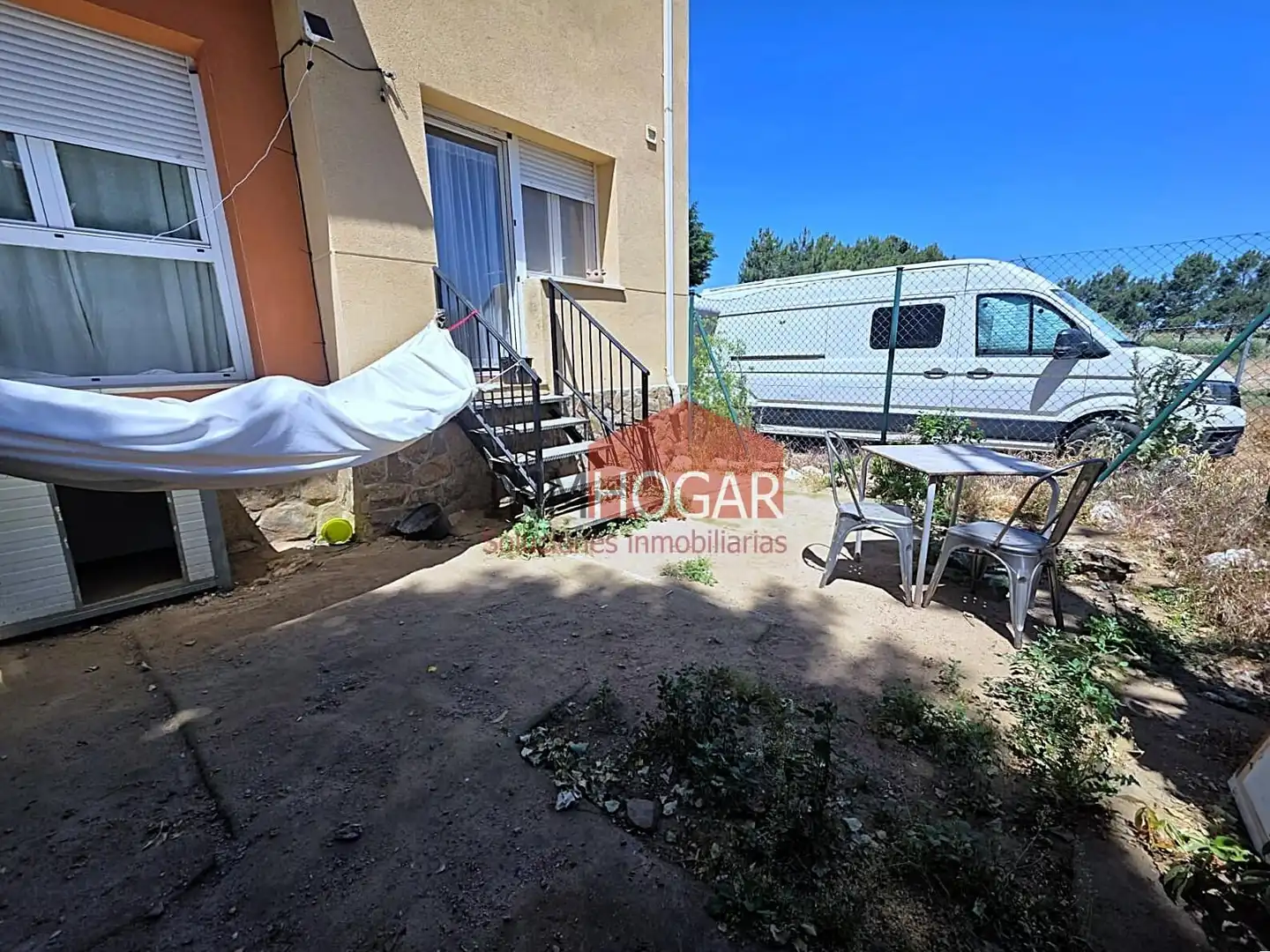 Terrassa de Casa adosada en venda en Mediana de Voltoya amb Calefacció, Jardí privat i Piscina