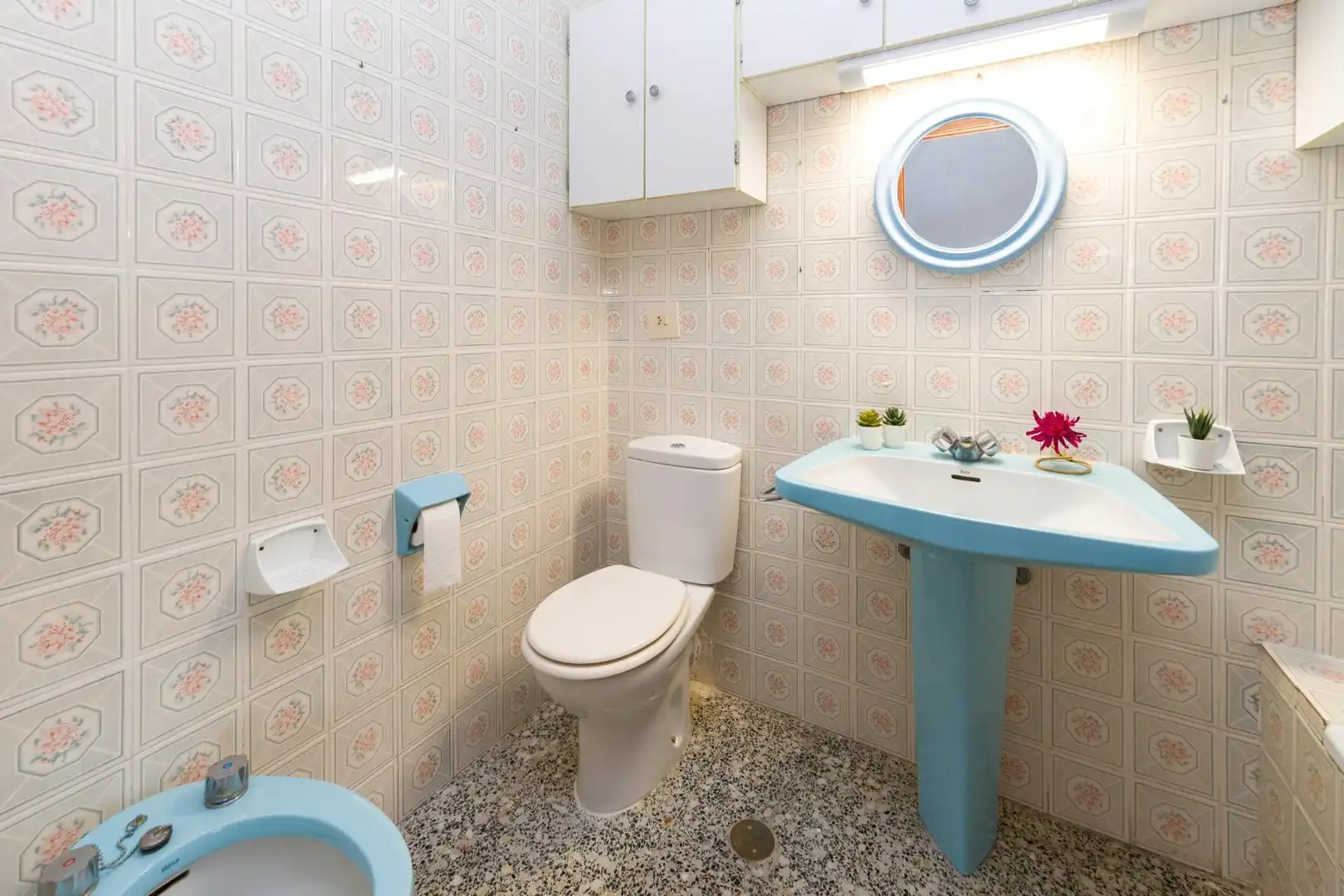 Bany de Apartament en venda en Benicasim / Benicàssim amb Jardí privat, Terrassa i Traster