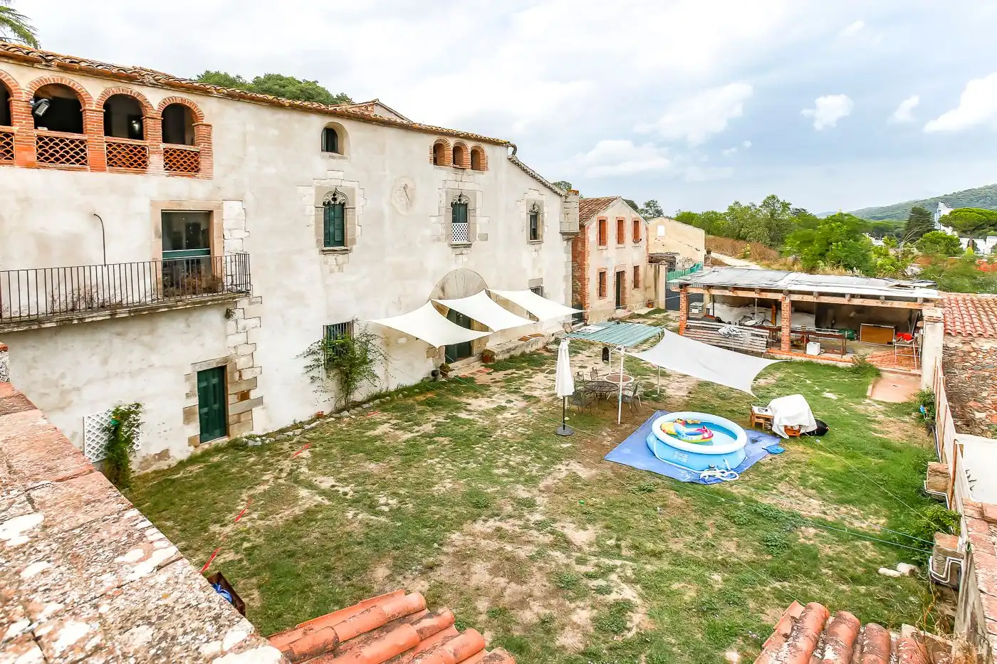 Vista exterior de Finca rústica en venda en Cardedeu