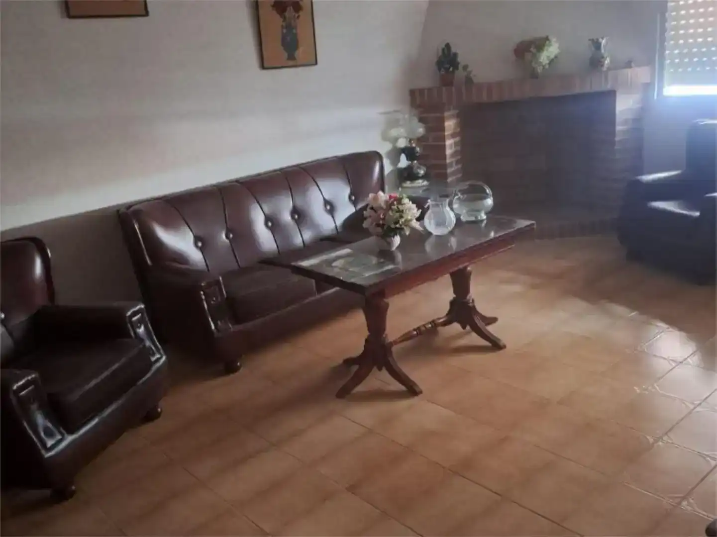 Sala d'estar de Pis en venda en Navalcán amb Jardí privat, Traster i Moblat