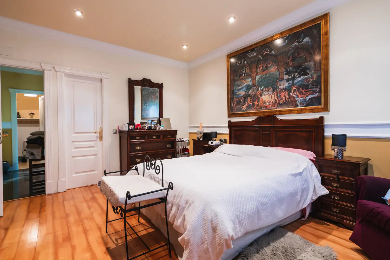 Bedroom of Houses for sale in Vícar  with Air Conditioner, Heating and Private garden