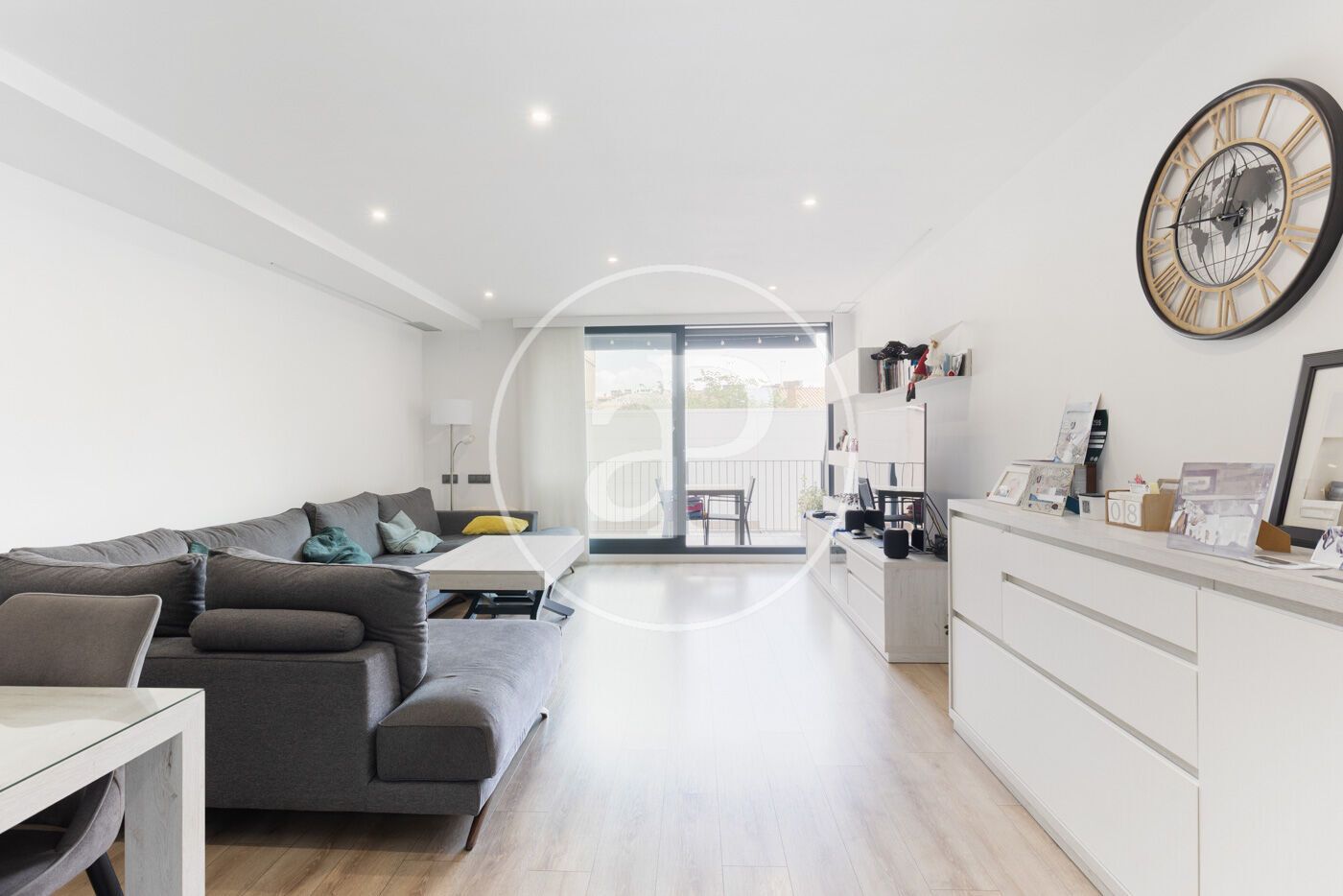 Sala d'estar de Casa adosada en venda en Sabadell amb Aire condicionat, Calefacció i Terrassa