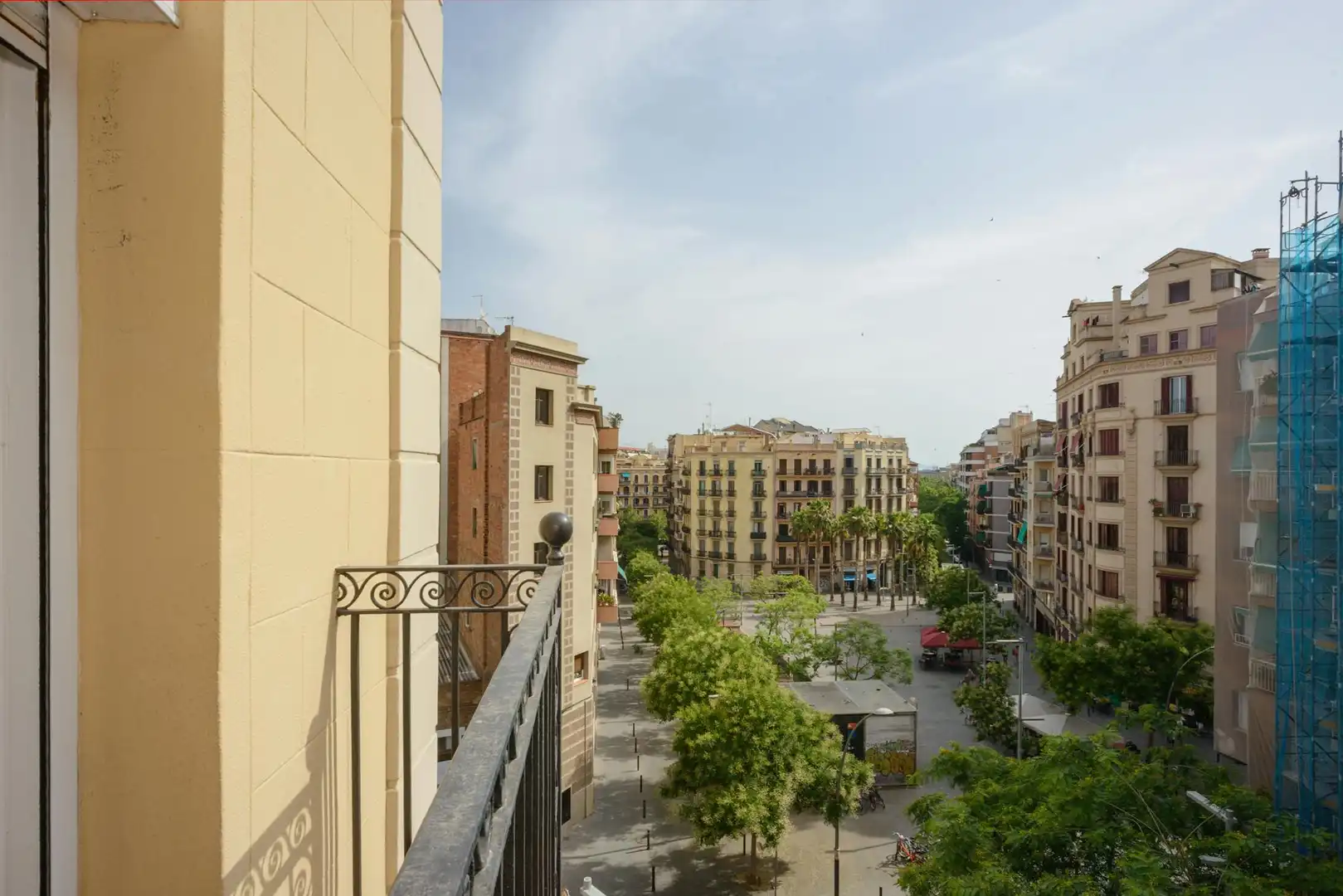Vista exterior de Piso de alquiler en Barcelona con Calefacción, Amueblado y Lavadora