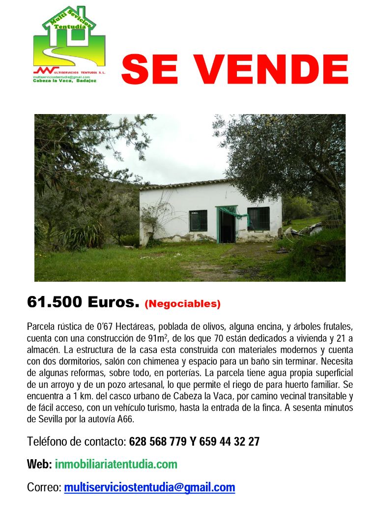 Außenansicht von Grundstücke zum verkauf in Calera de León