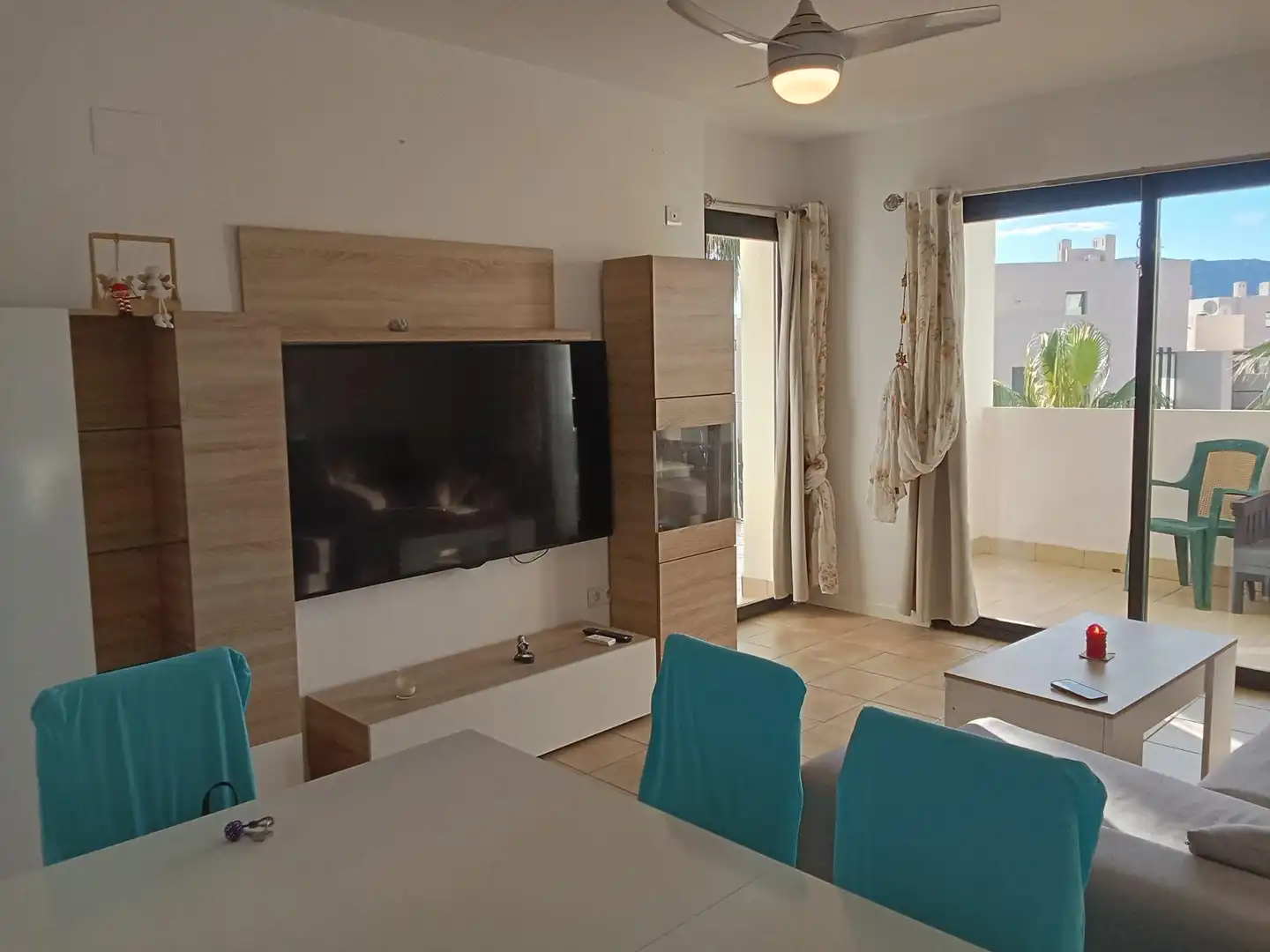 Sala de estar de Piso en venta en  Murcia Capital con Jardín privado y Terraza