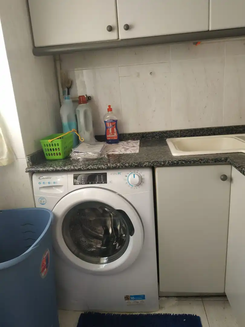 Cocina de Piso de alquiler en Valencia con Amueblado, Horno y Lavadora