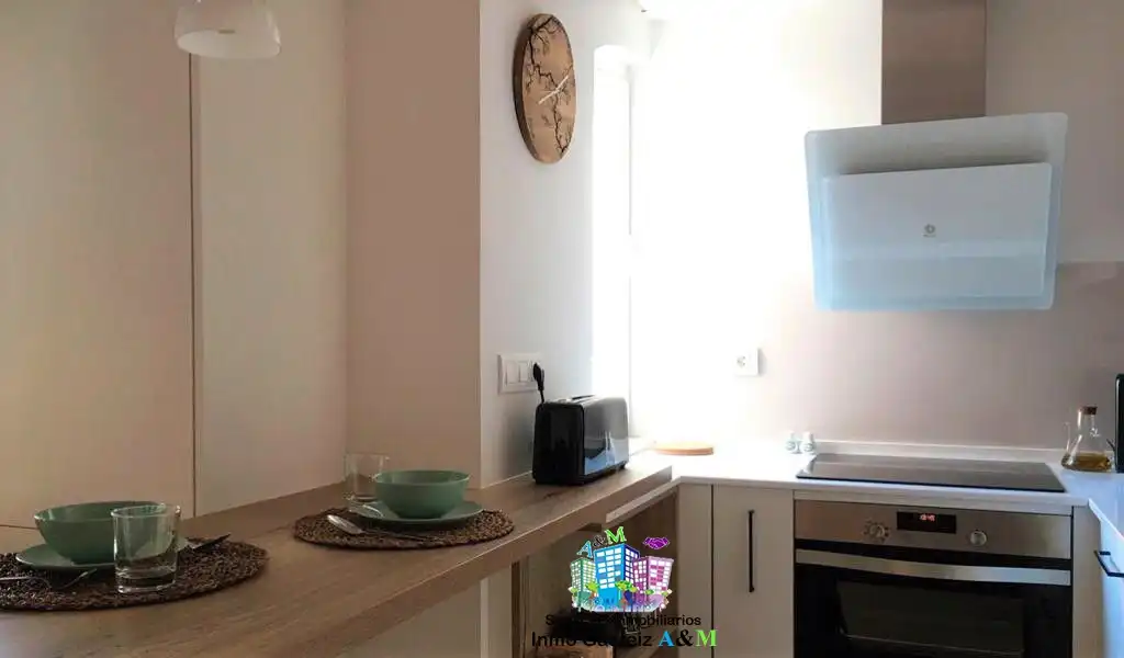 Cocina de Piso de alquiler en Ensanche