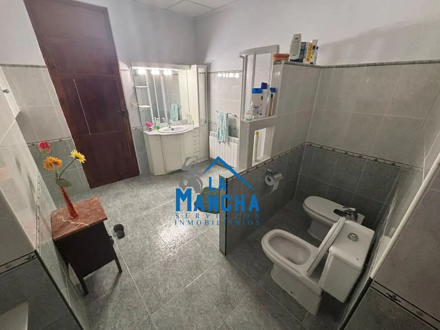 Baño de Casa o chalet en venta en Hoya-Gonzalo con Calefacción, Jardín privado y Amueblado