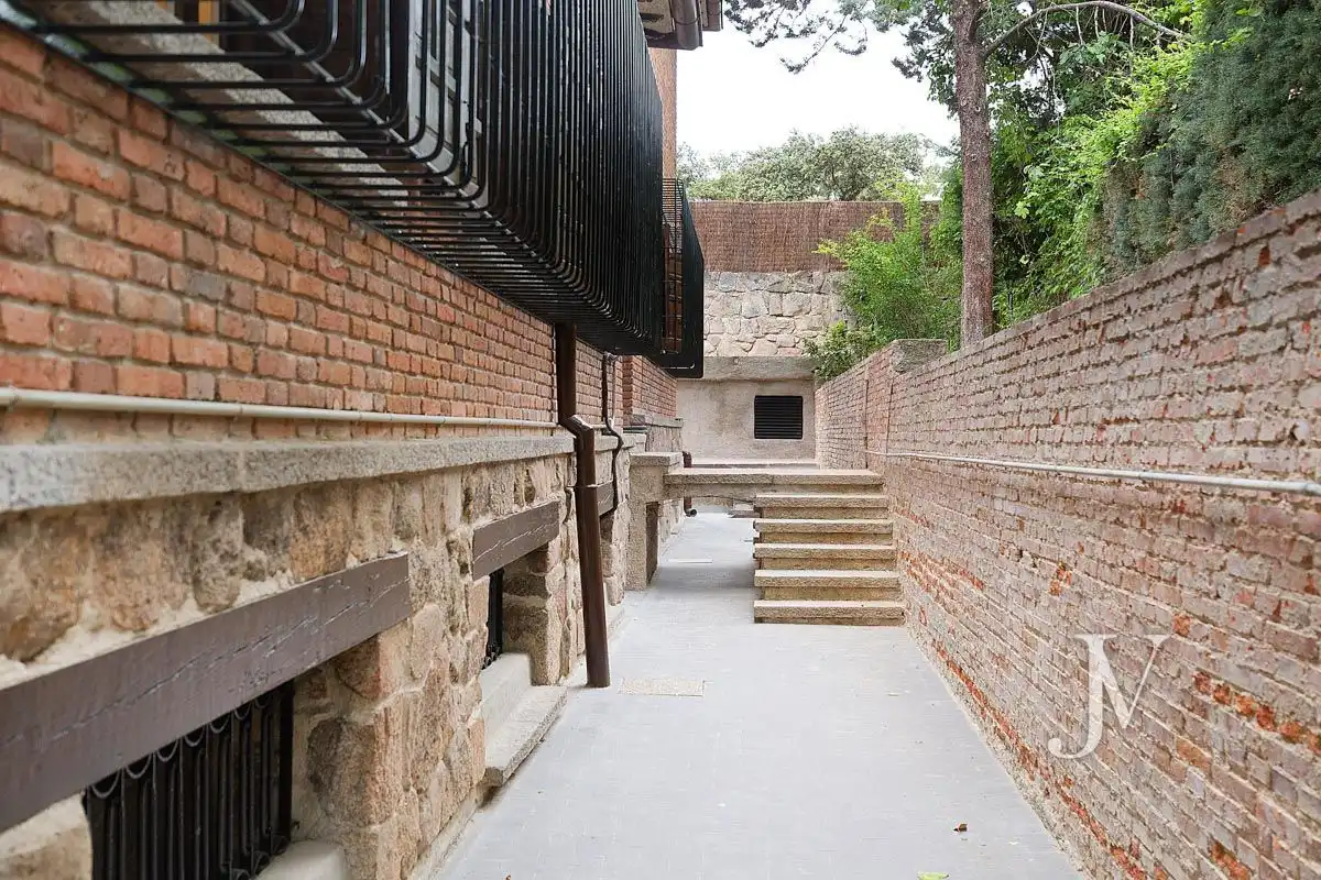 Exterior view of Houses for rent in Madrid  with Air Conditioner, Heating and Private garden