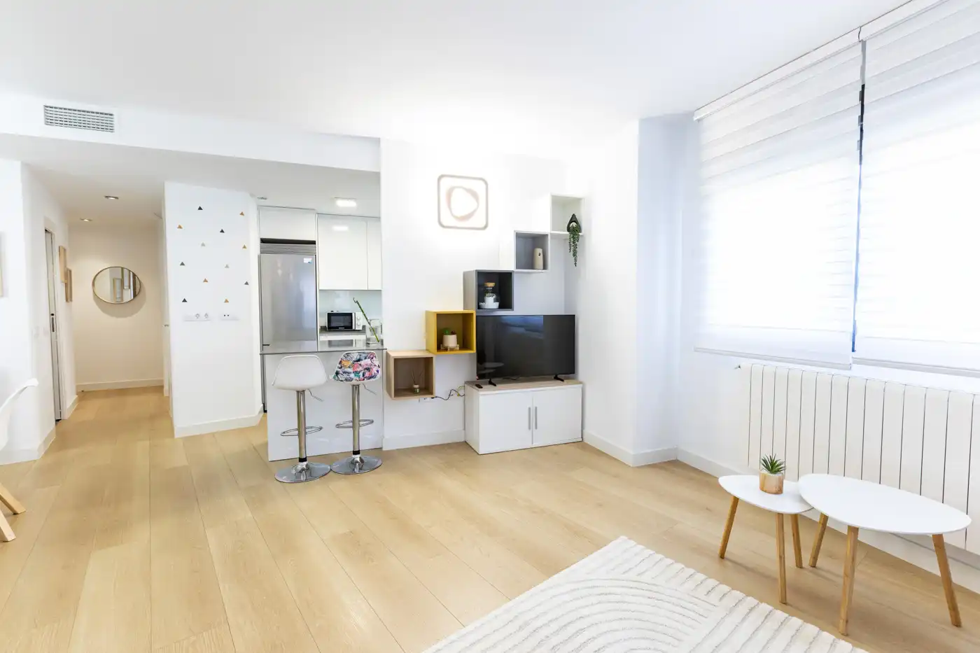 Wohnzimmer von Wohnung zur Miete in Alcorcón mit Heizung, Möbliert und Ofen