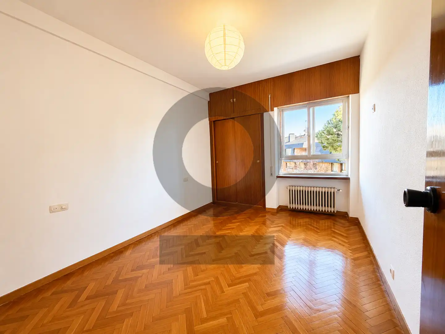 Bedroom of Flat for rent in Hoyo de Manzanares  with Heating, Parquet flooring and Terrace