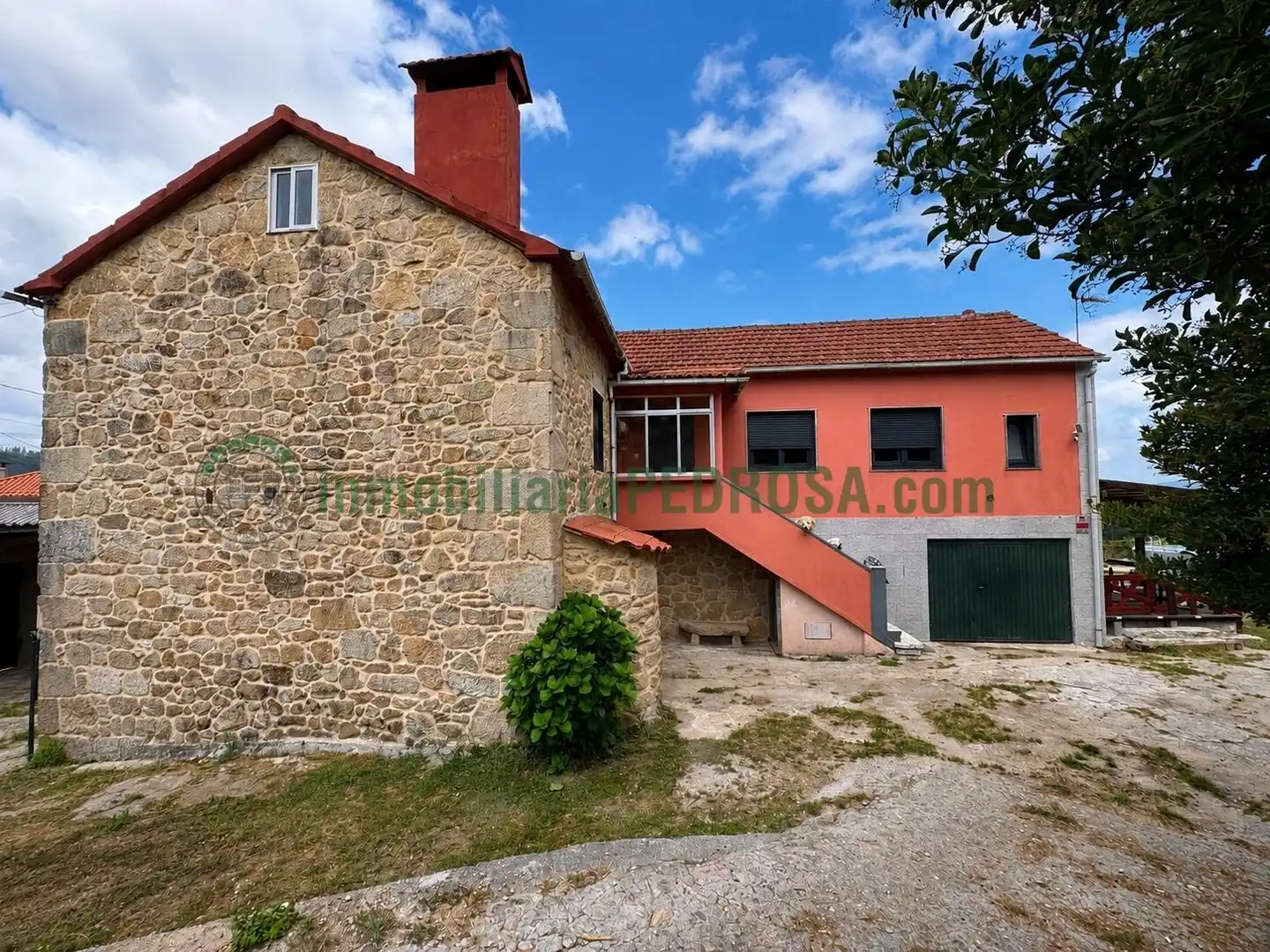 Vista exterior de Finca rústica en venda en Moraña