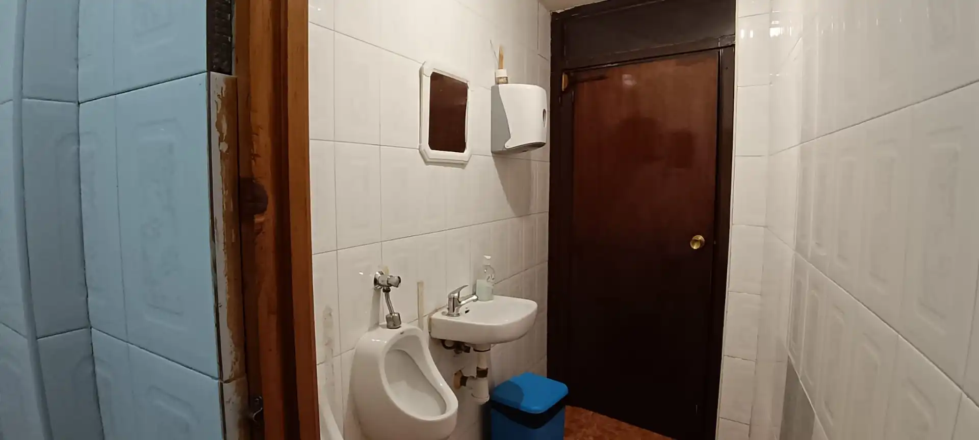 Badezimmer von Wohnung zum Verkauf in Cabañas de Ebro mit Heizung, Abstellraum und Ofen