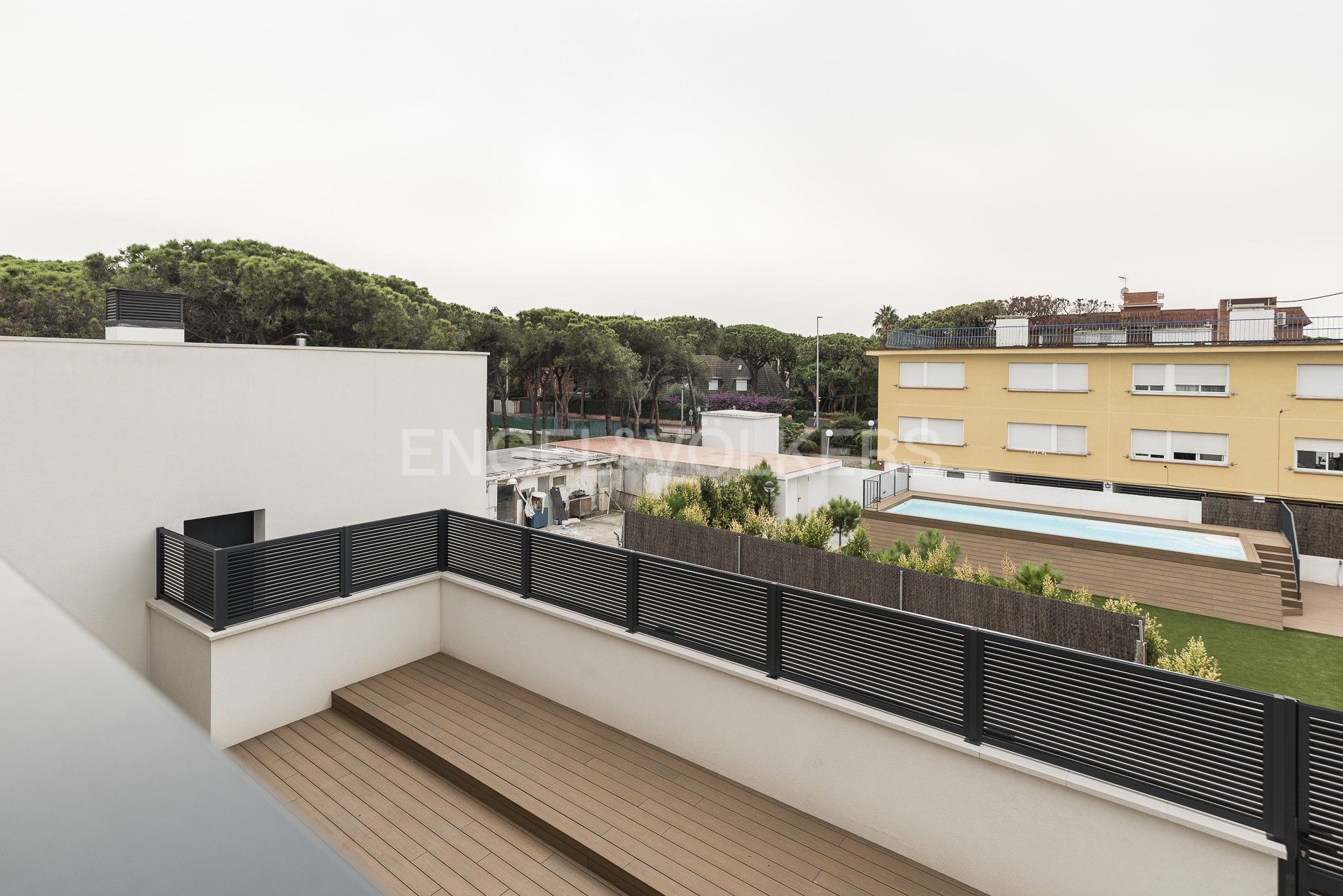 Terrasse von Maisonette zum Verkauf in Gavà mit Klimaanlage, Heizung und Privatgarten