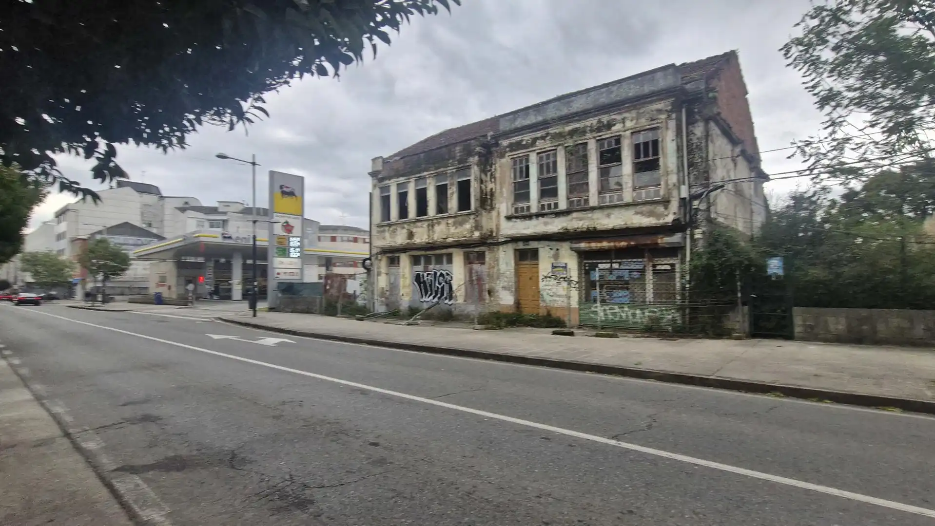 Exterior view of Industrial land for sale in Ferrol