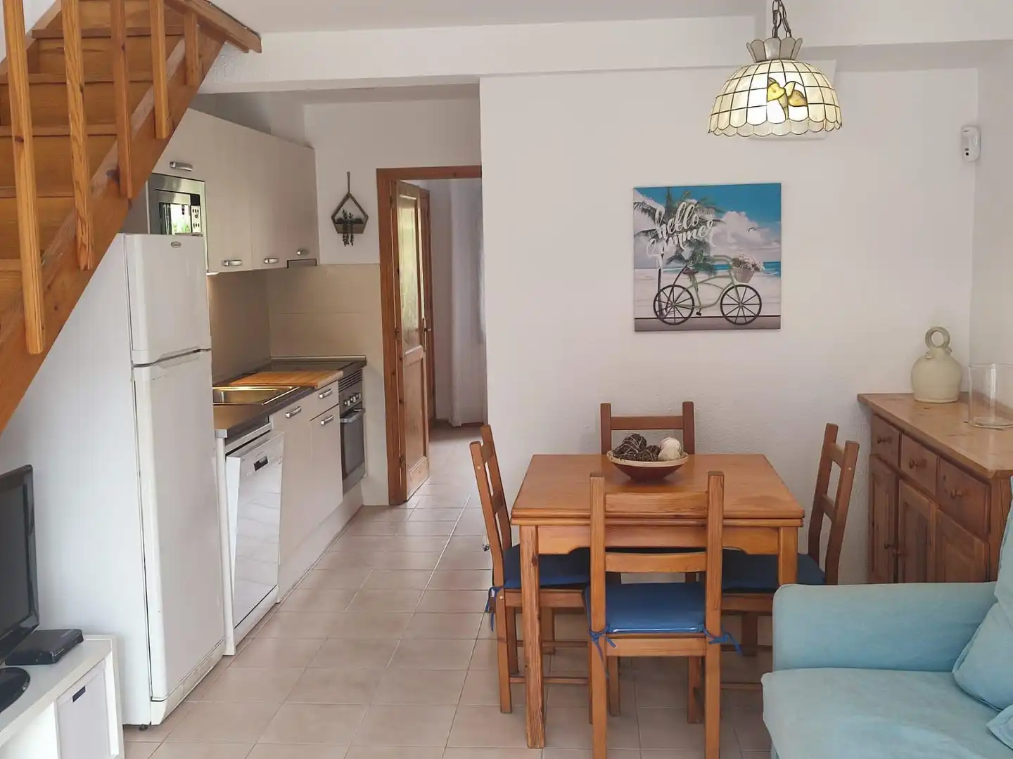 Cocina de Dúplex de alquiler en Calonge i Sant Antoni con Amueblado, Horno y Lavadora