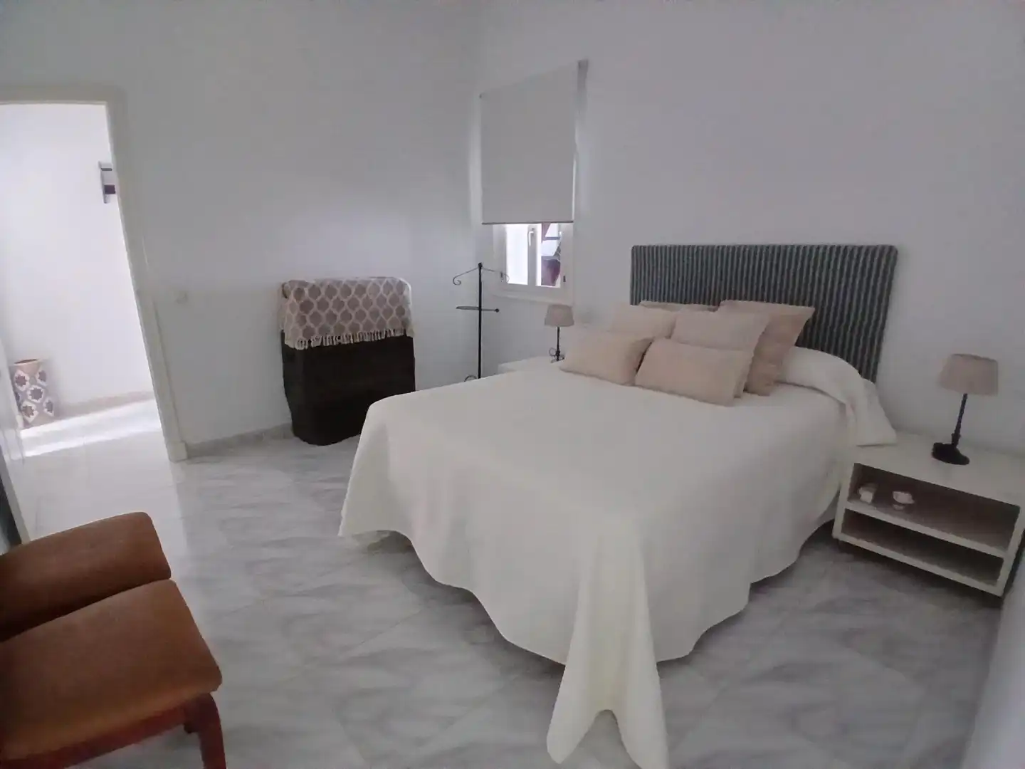 Bedroom of Houses for rent in Puerto Real  with Air Conditioner, Terrace and Furnished