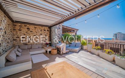 Terrace of Single-family semi-detached for sale in Elche / Elx  with Air Conditioner and Terrace