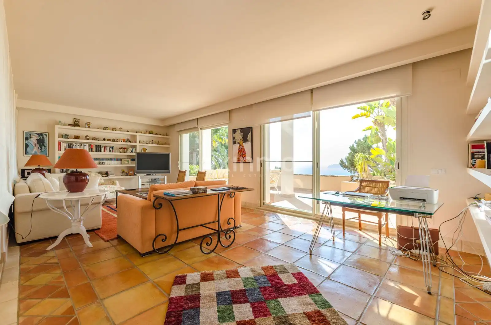 Sala de estar de Casa o chalet en venta en Altea con Aire acondicionado, Calefacción y Jardín privado