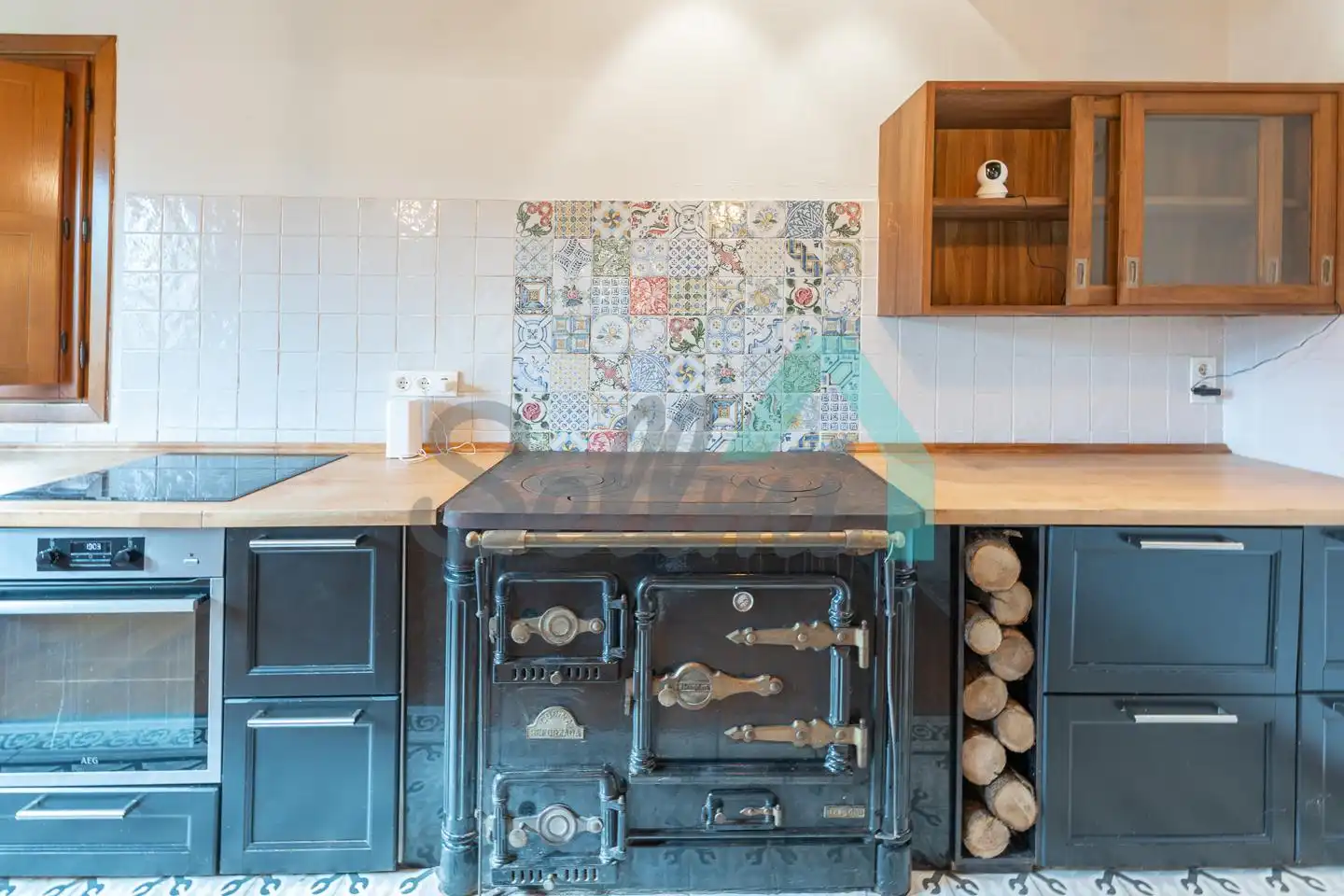 Cocina de Casa o chalet en venta en Villaviciosa con Calefacción, Jardín privado y Parquet