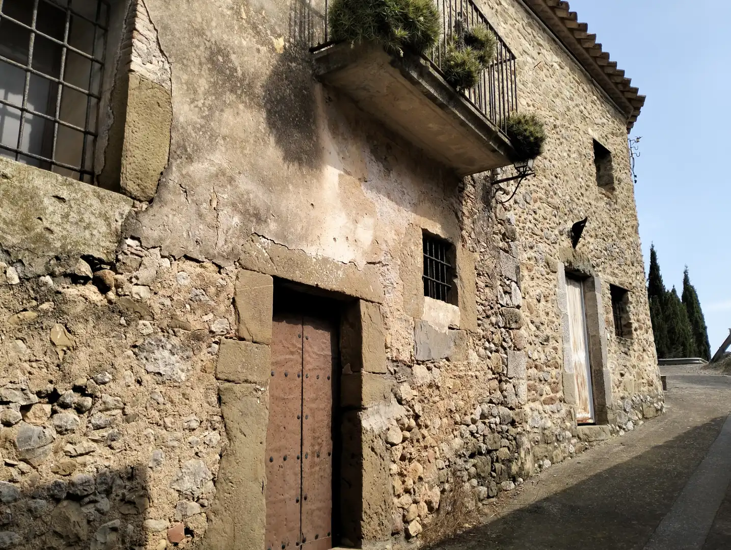 Vista exterior de Finca rústica en venta en Vilopriu con Terraza y Balcón