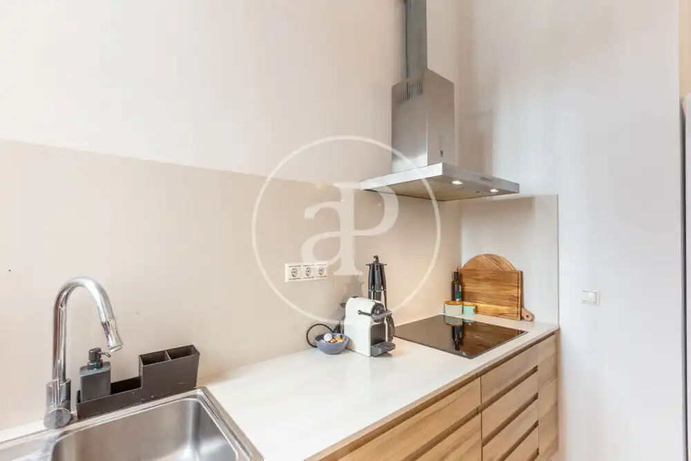 Küche von Wohnung zum Verkauf in Valencia mit Klimaanlage, Heizung und Terrasse