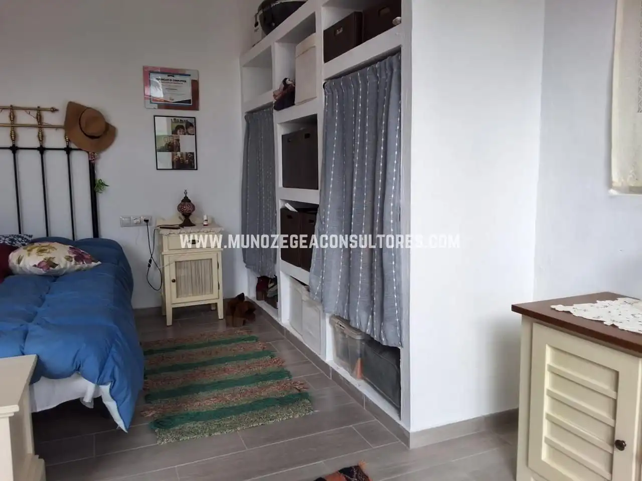 Dormitori de Casa o xalet de lloguer en Lucena amb Aire condicionat, Jardí privat i Terrassa